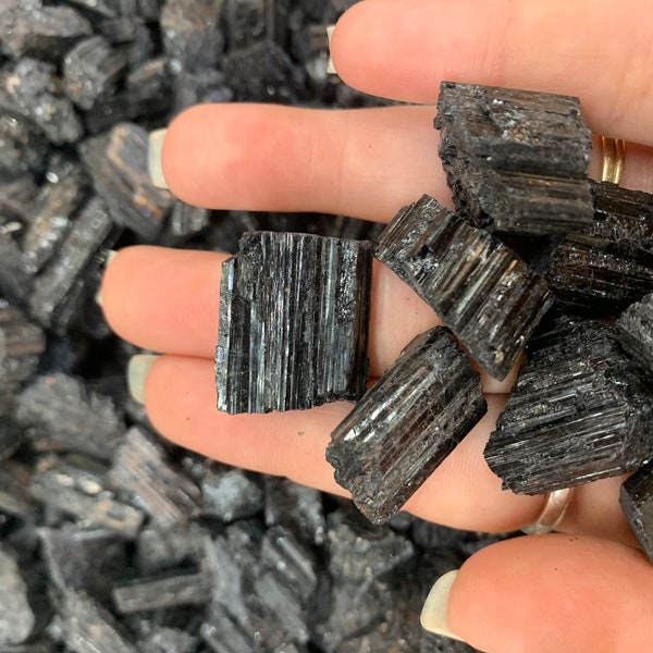 Small Black Tourmaline chunks