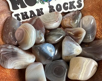 Botswana Agate Tumbles
