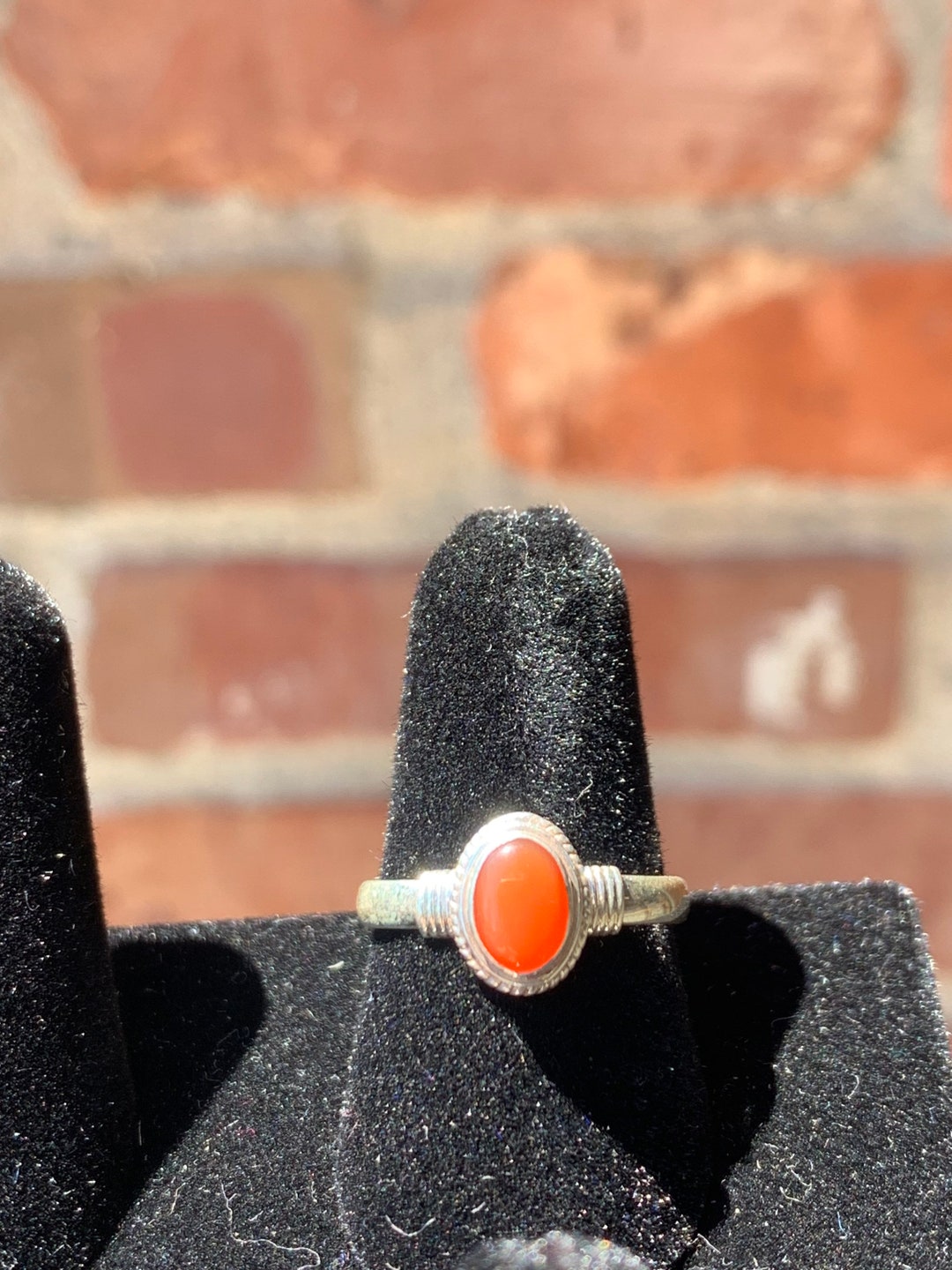 Carnelian Ring Etsy