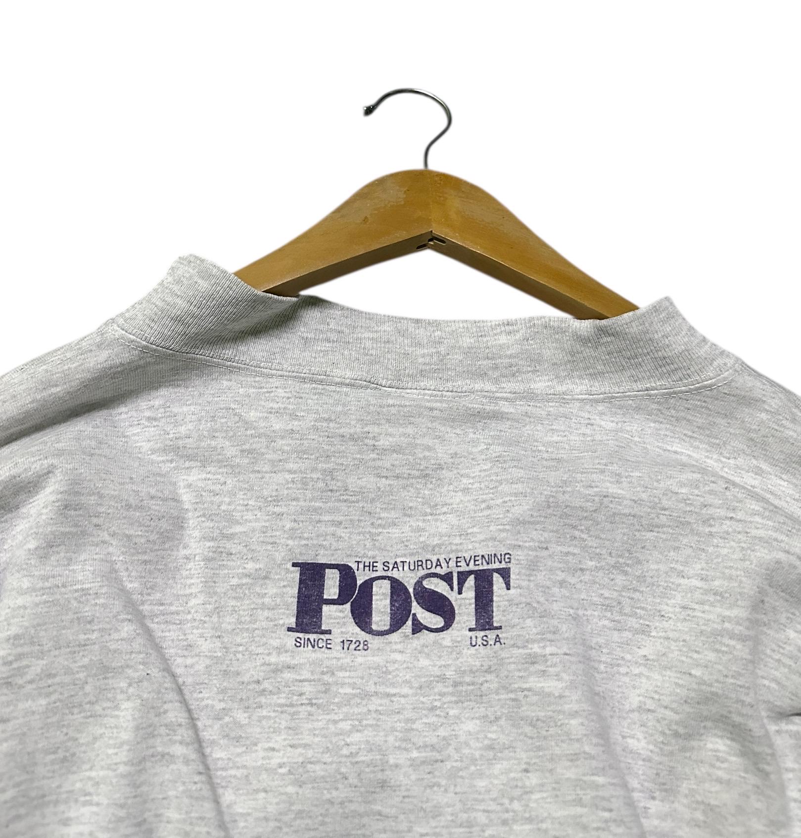 Vintage 90s the Saturday Evening Post Longsleeve Tshirt - Etsy