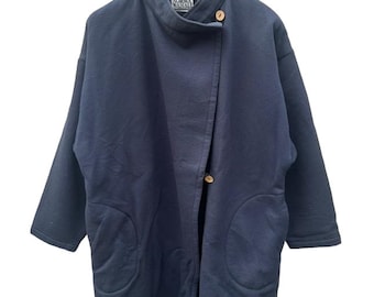 Vintage Norma Kamali lange Jacke Gr M