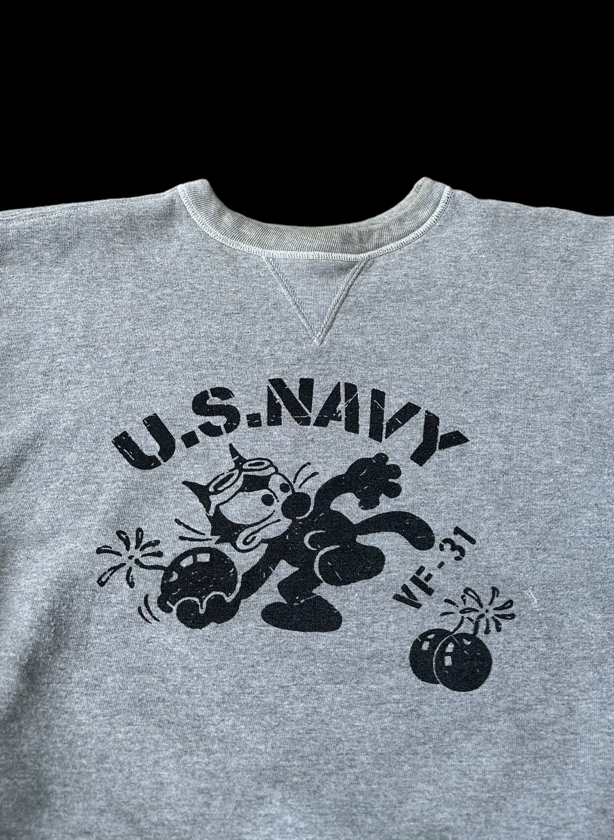 Vintage Felix the Cat US Navy Sweatshirt Sizem - Etsy