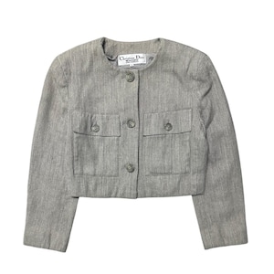 Vintage Christian dior cropped jacket