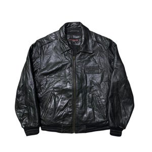 Vintage 90s Chevignon leather jacket
