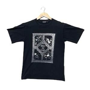 ss99 undercover unreal real clothes black tee size S