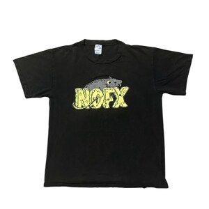 Vintage y2k NOFX ratt front printed made in USA size M
