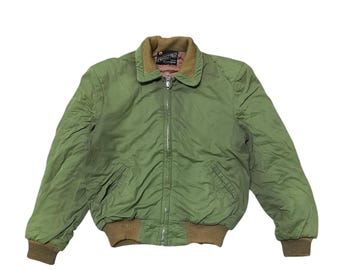 ジャケット・アウター FIDELITY vintage wash flight jacket L Vintage Fidelity Sportswear Steer Hide Leather Motorcycle