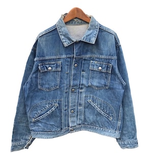 Vintage 70s Foremost selvedge trucker denim jacket