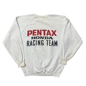 Vintage 90s Honda racing team pullover sweatshirt