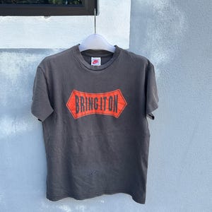 Vintage 90s Nike Barkley the pheonix force bring it on black tshirt size S