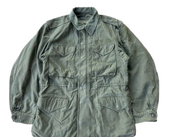 Vintage 1950s M-51 US Army OG Cotton Field Jacket Sz Small Long - Etsy
