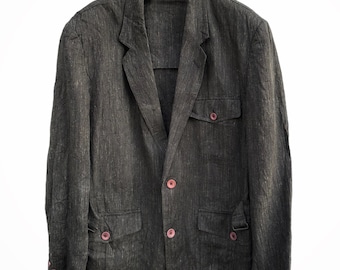 Issey Miyake Mandarin Collar Jacket - Men's Large - Etsy