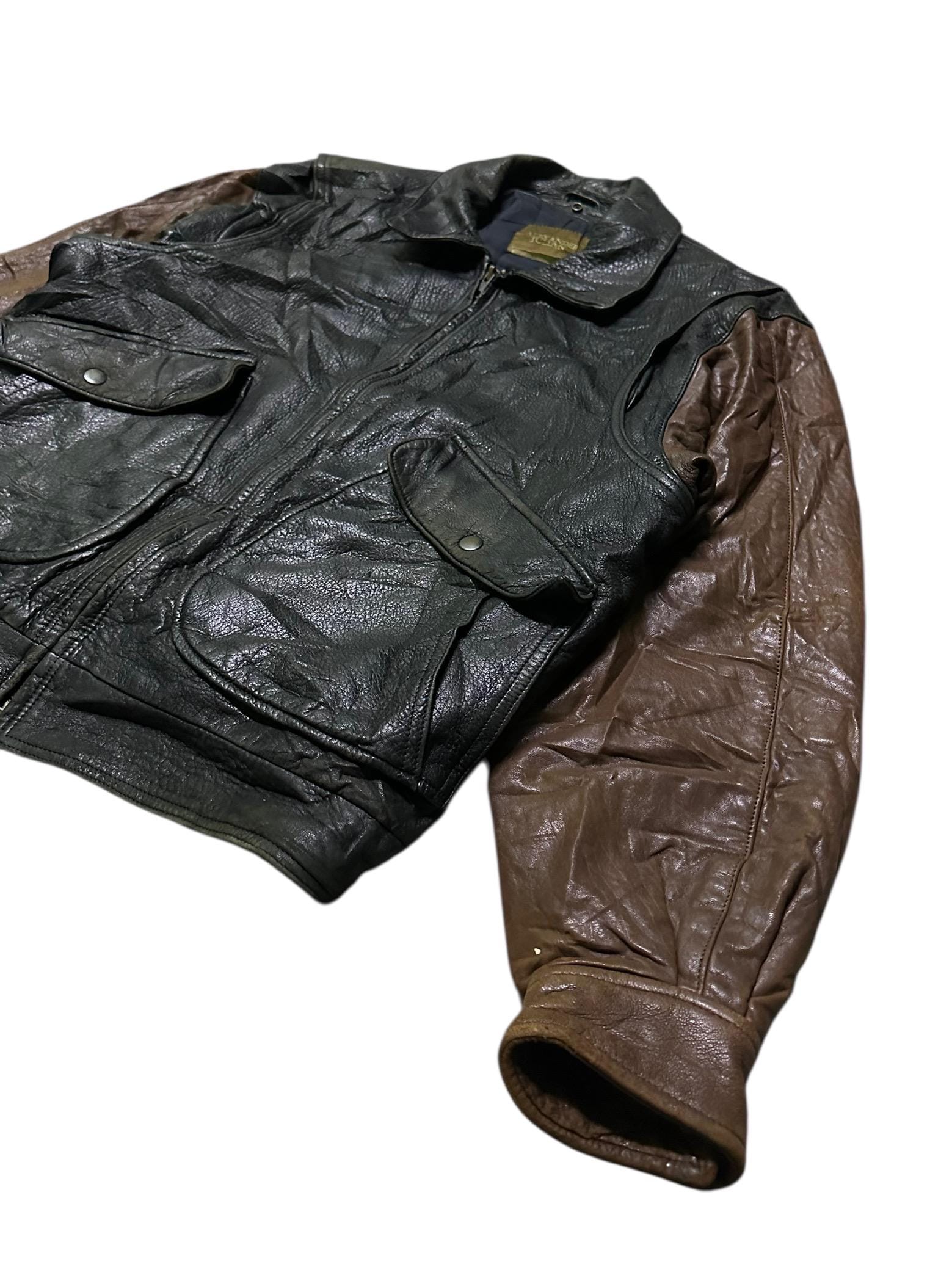 ALEXANDER JULIAN レザーアウタージャケット Alexander Julian Leather Jacket - Etsy