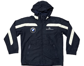 Vintage BMW Williams F1 team jacket hooded size M