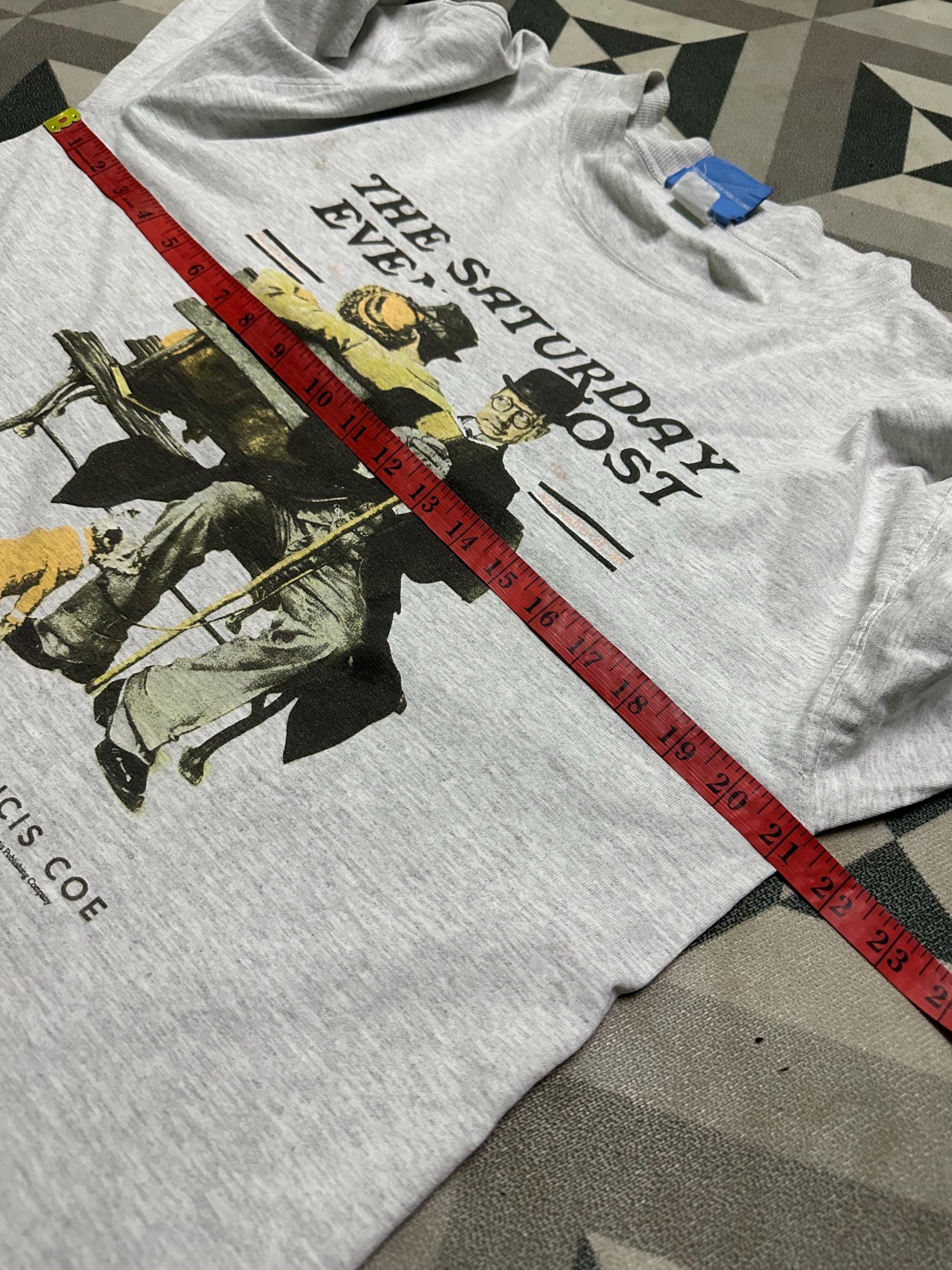90s THE SATURDAY EVENING POST T-shirt