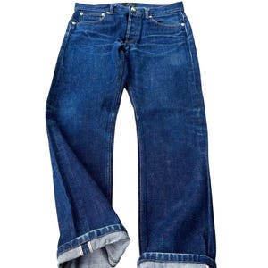 Vintage A.P.C selvedge blue denim jeans size 29