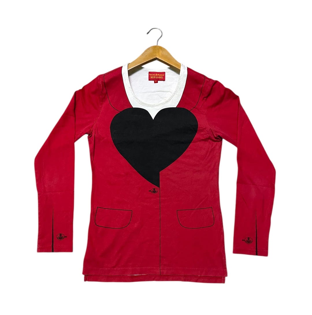 トップス Vivienne Westwood RED LABEL Long Sleeve Vivienne Westwood Red Label Long Sleeve Shirt - Etsy Canada
