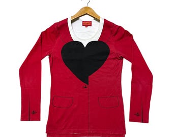 トップス Vivienne Westwood RED LABEL Long Sleeve Vivienne Westwood Red Label White Long Sleeve Shirt Women's Size