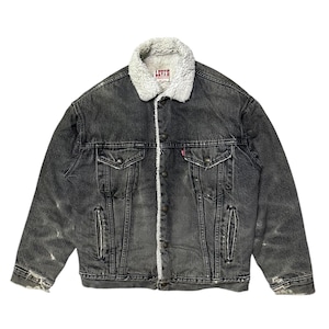Vintage 80er Jahre Levi’s Sherpa Trucker Jeansjacke