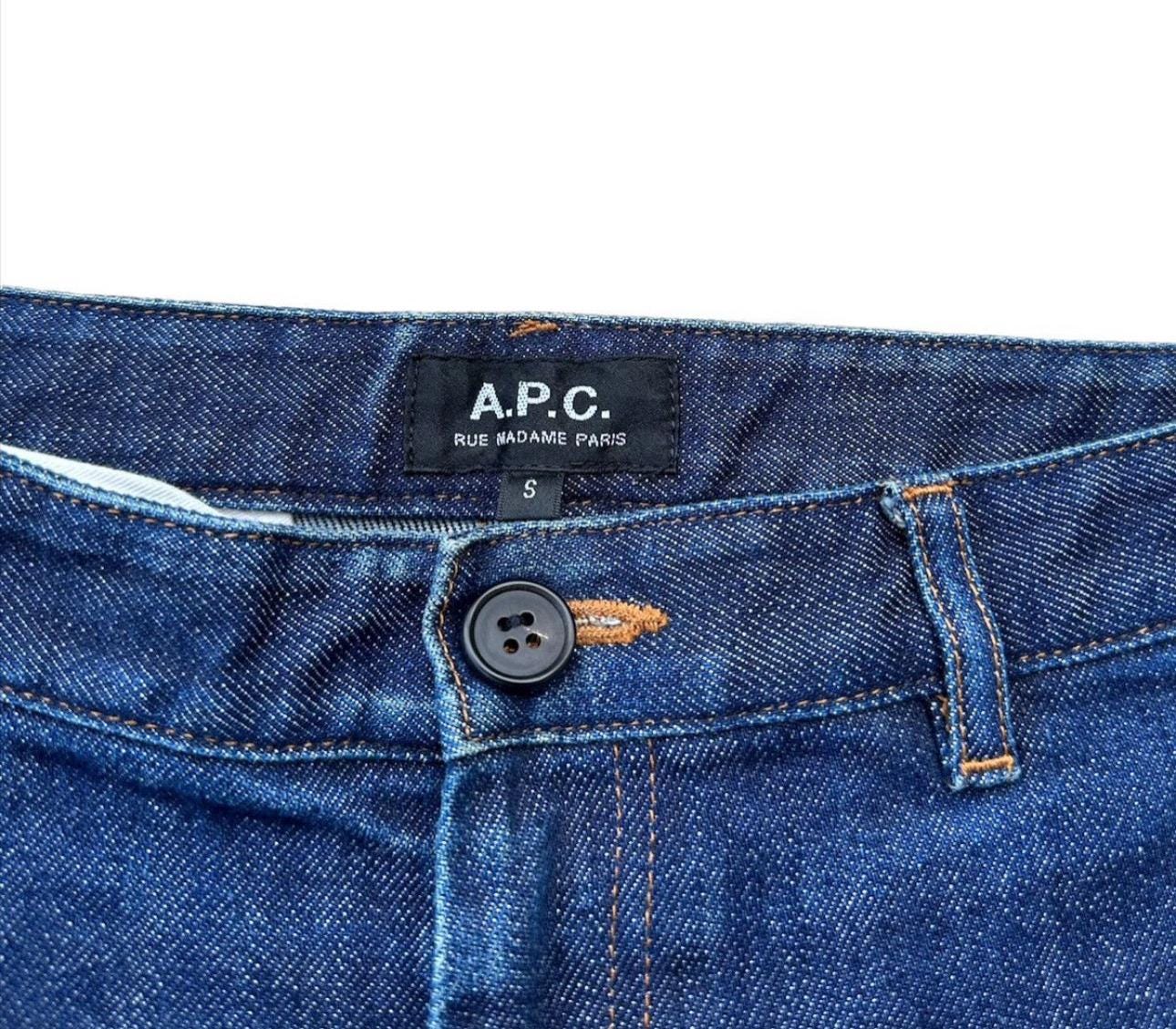 Vintage A.P.C Blue Denim Jeans Size 30 - Etsy Canada