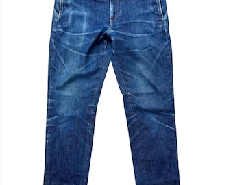A.P.C ヴィンテージ Vintage APC Distressed Denim Jeans Size 27” - Etsy
