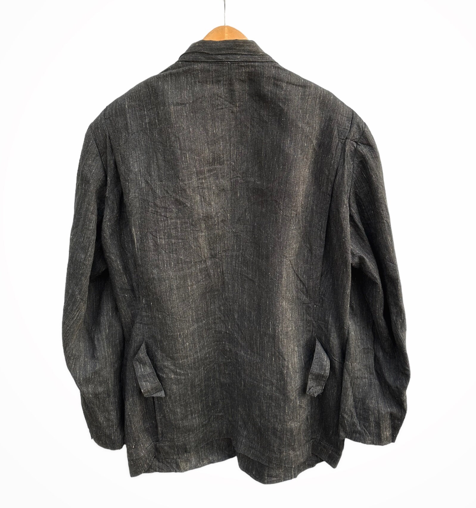 Vintage 80s Issey Miyake Men Hemp Coat Size M - Etsy