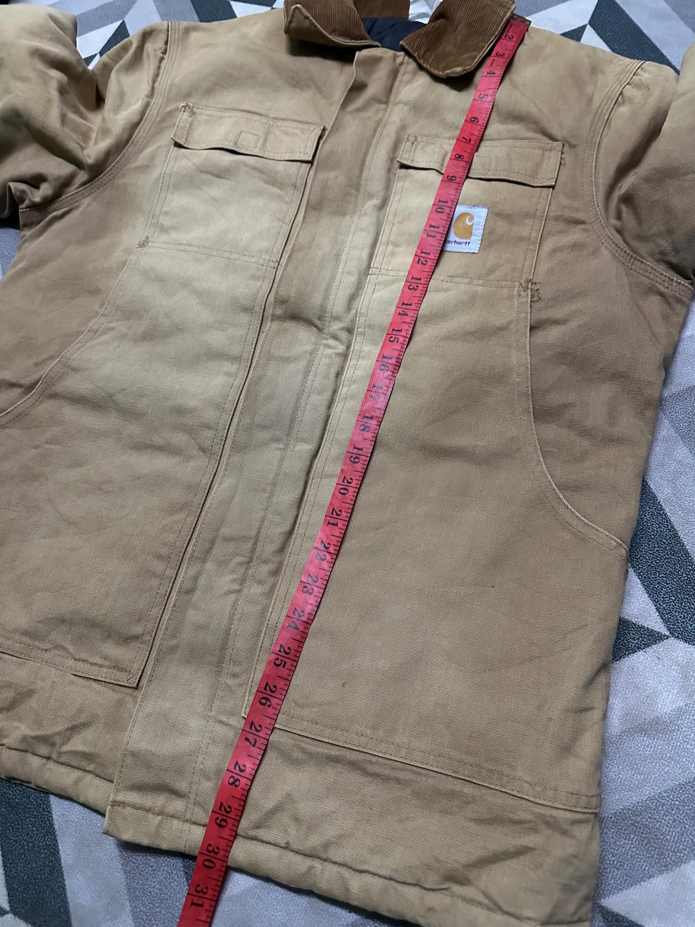 Vintage Carhartt Artic Chore Jacket Brown Jacket Size L USA Made