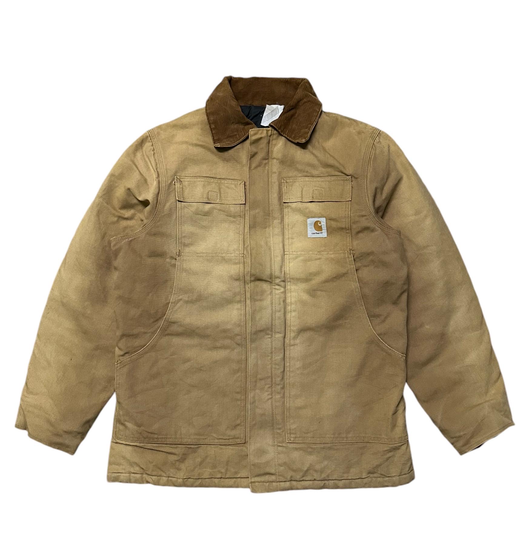 Vintage Carhartt Artic Chore Jacket Brown Jacket Size L USA Made