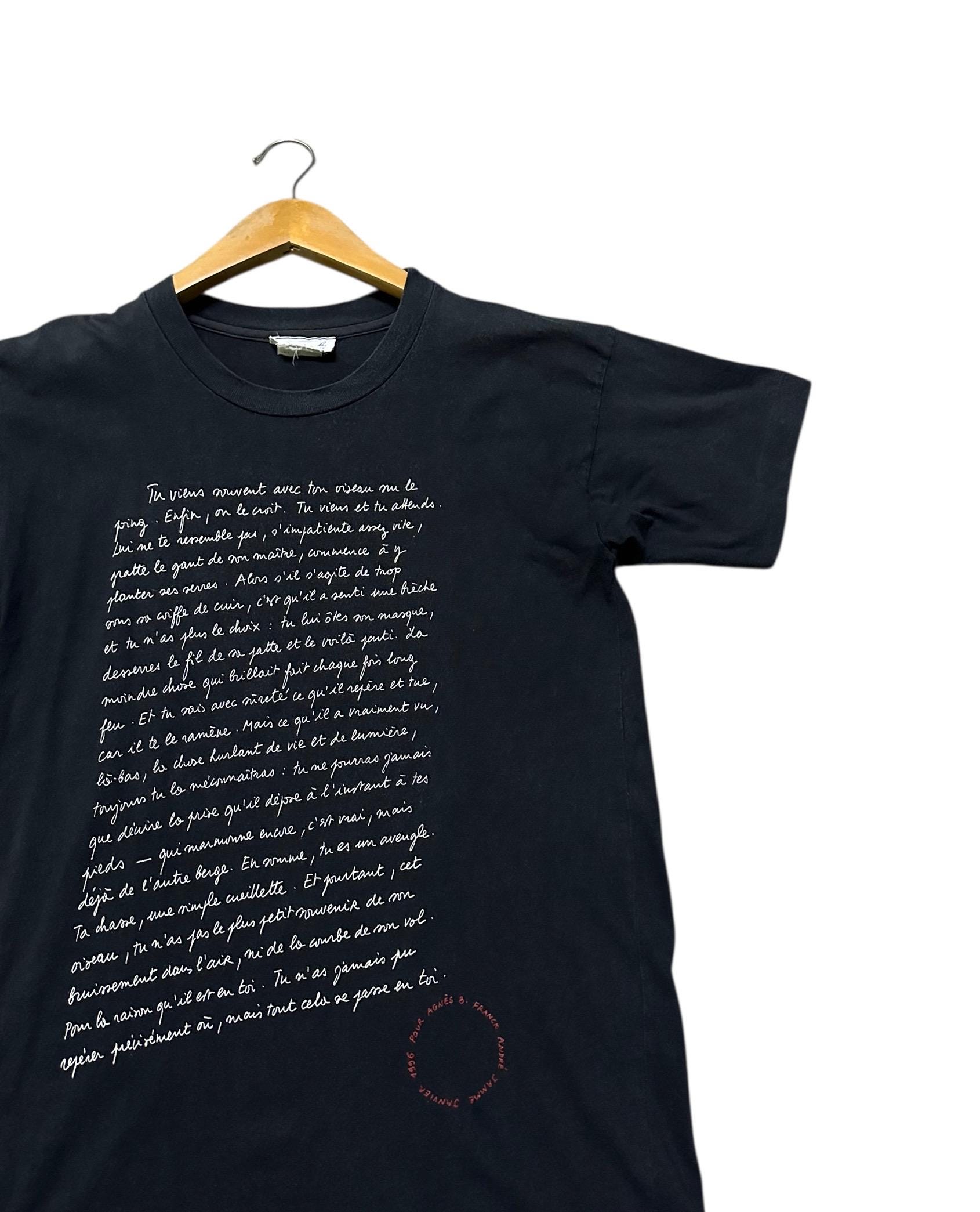 1996年ヴィンテージのアニエスベーTシャツ - Etsy 日本
