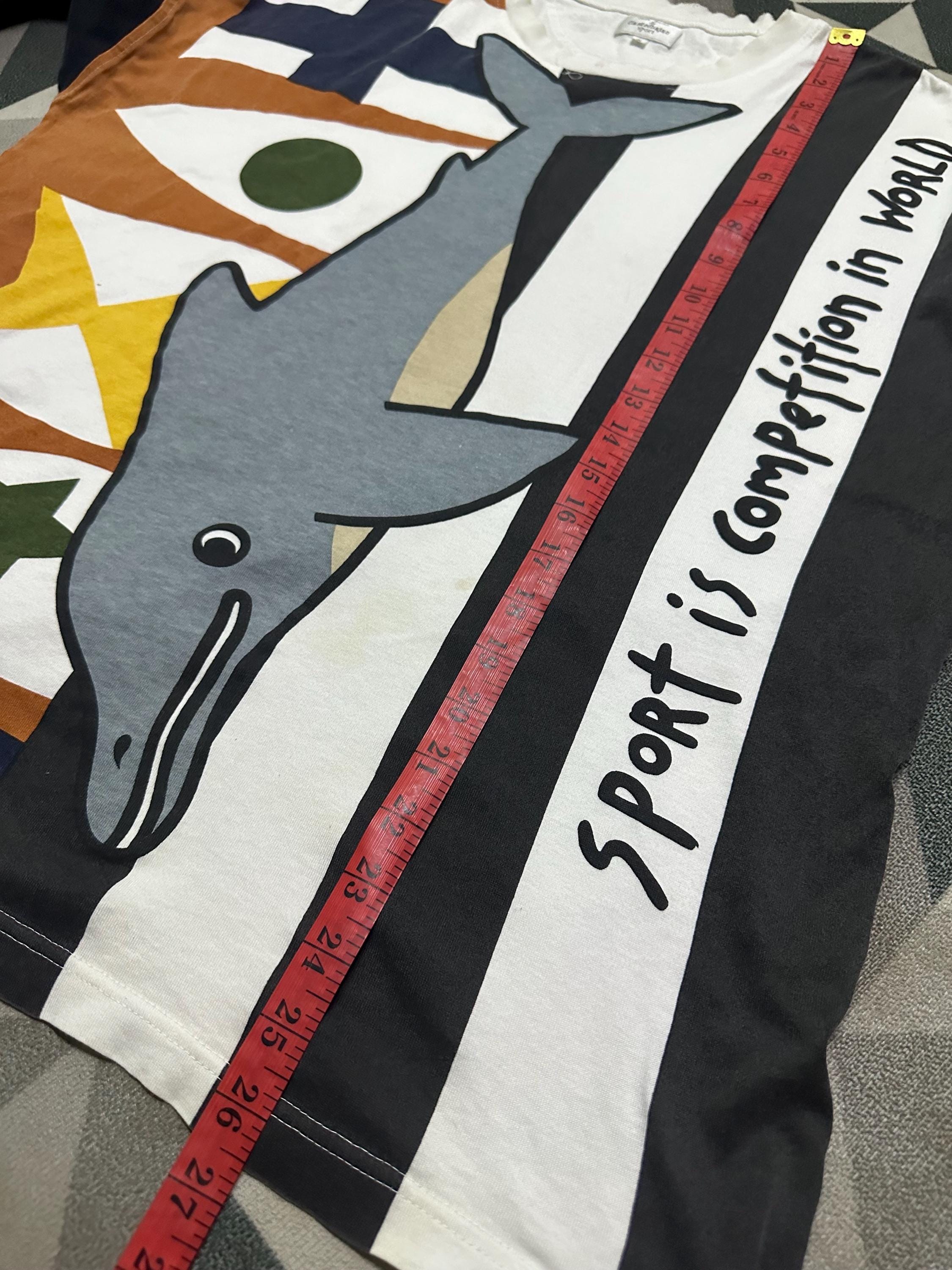 Vintage 90s Jean Charles De Castelbajac Overprinted Tee Size L - Etsy