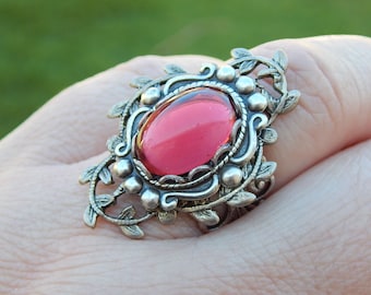 Rosy Pink Ring- Morning Glory Designs