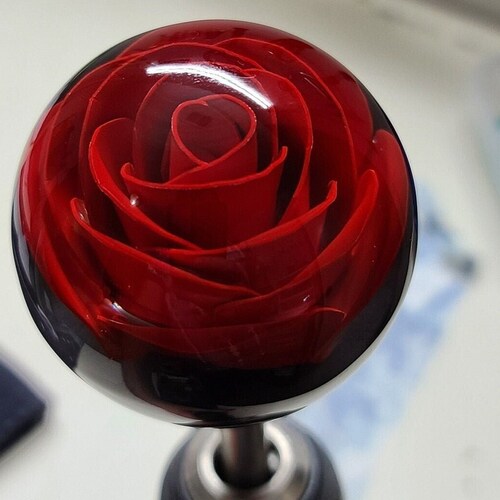Shift Knob Custom Blue Rose Underwater 60mm Made to Order Etsy