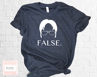 The Office Graphic Tee | The Office Tee Shirt | Dwight Schrute Shirt | Personalized Gift | Custom Gift | The Office Gift | Woman's Tee Shirt