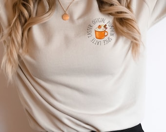 Fall Coffee Shirt | Cute Fall Sweatshirt | Coffee Lover Tee Shirt | Halloween Pumpkin Latte Shirt | Pumpkin Spice Shirt | Thanksgiving Shirt