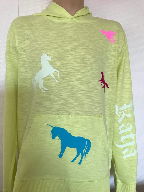 kids horse hoodie