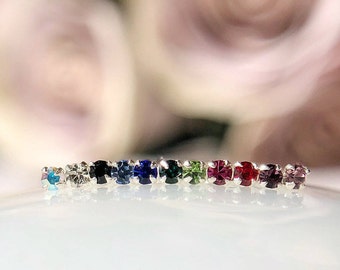 Kolczyki do nosa 22G TINY, kamienie szlachetne 1 mm, złoto 18K, srebro próby 925, dostępne w wielu kolorach