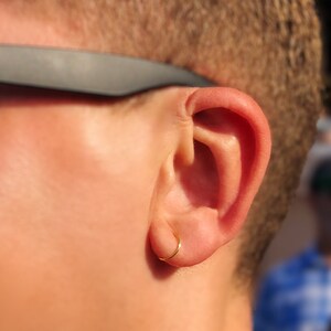 Mens Earrings Hoops Mens Hoop Earring, Hipster Mens Jewelry, Men Earrings, Mens Jewelry, Earrings for Men, Mens Gold Earrings, Mens Jewelry