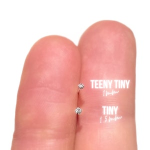 22g 20g 18g 小さなノーズスタッド 1mm スターリングシルバー ノーズスタッド ノーズリング 小さなL字型ダイヤモンドノーズスタッドピアス