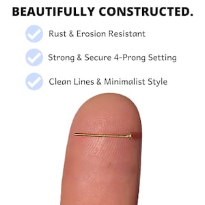 Tiny Nose Stud Gold Nose Stud Gold 1mm Nose Stud 22 gauge Nose Stud Minimalist Nose Stud Barely There Stud Dot Nose Stud Nose Studs Stud