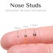 see more listings in the Nose Studs section