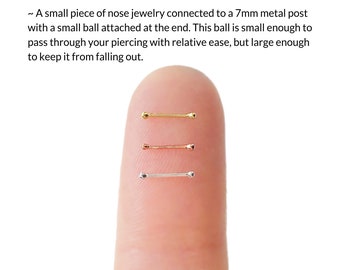 Nose screw studs how to put in clearance