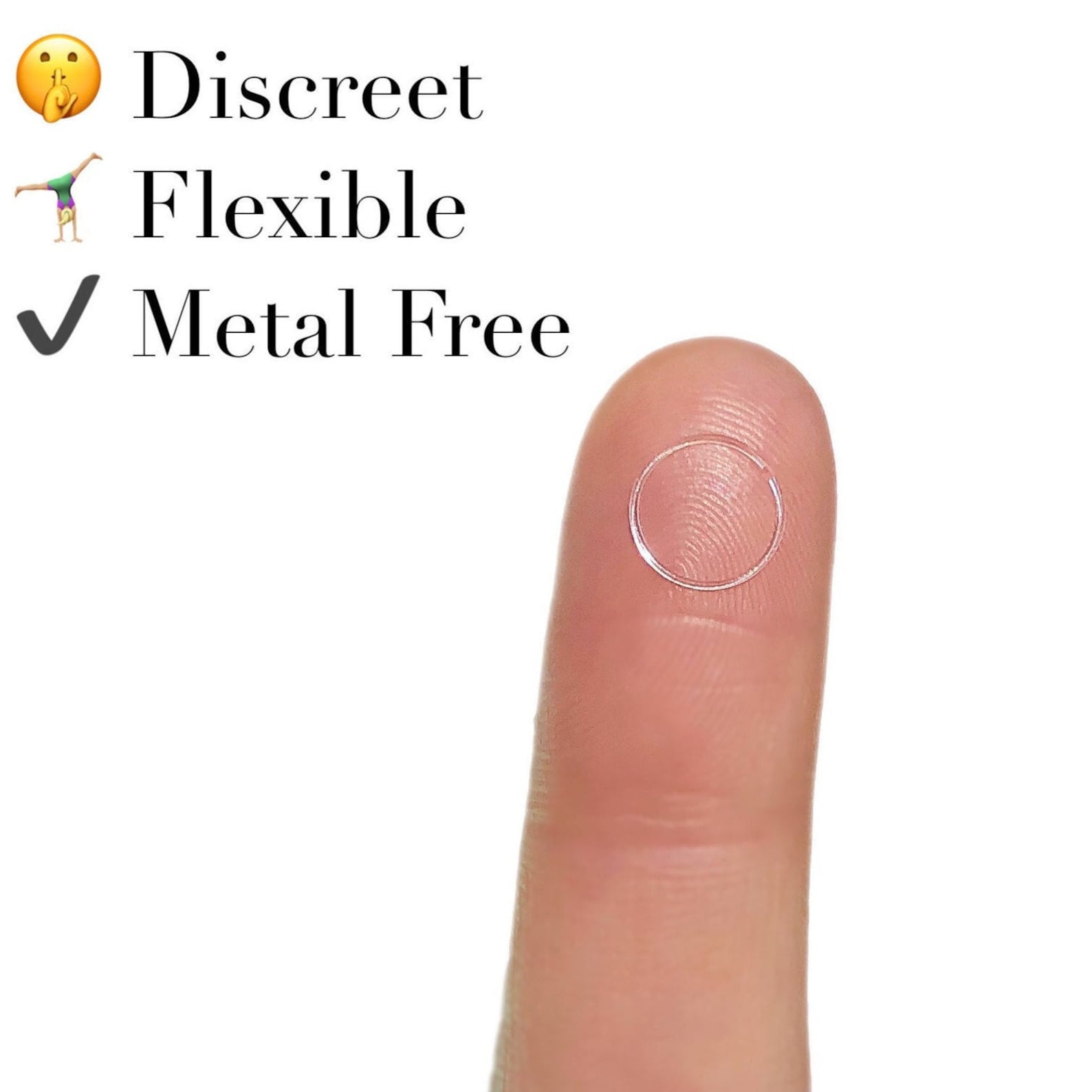 Bioflex Nose Stud Invisible Nose Ring Nose Piercing Etsy