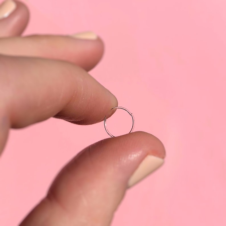 Clear Nose Ring Retainer Septum Ring BioFlex Clear Nose Stud Etsy