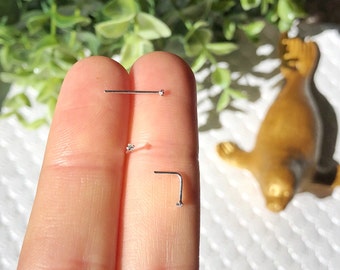 1mm Teeny TINY Nose Stud Diamond Tiny Nose Stud Small Nose Stud Nose Stud Tiny Nose Studs Diamond Nose Ring Diamond Nose Ring 1mm Nose Studs