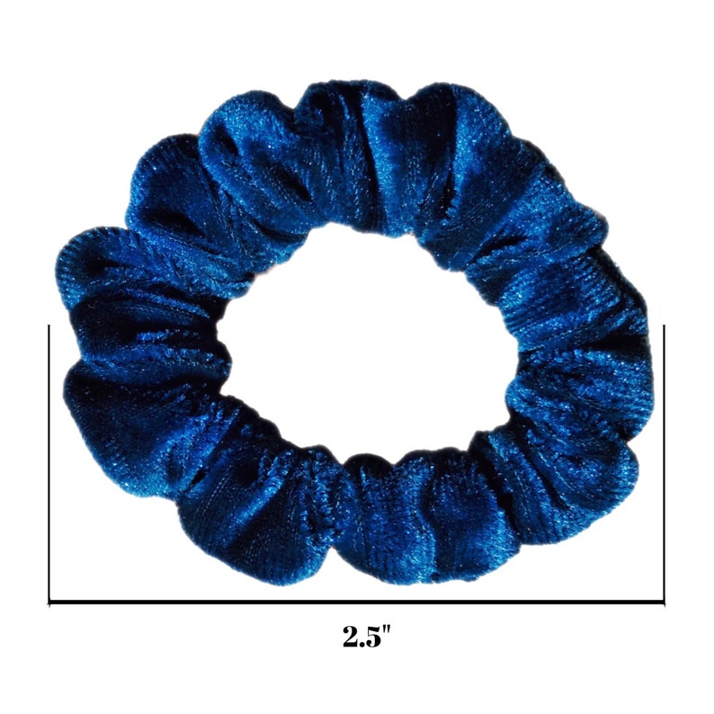 5Pcs SUPER SOFT Women's Velvet Hair Scrunchies Set Etsy