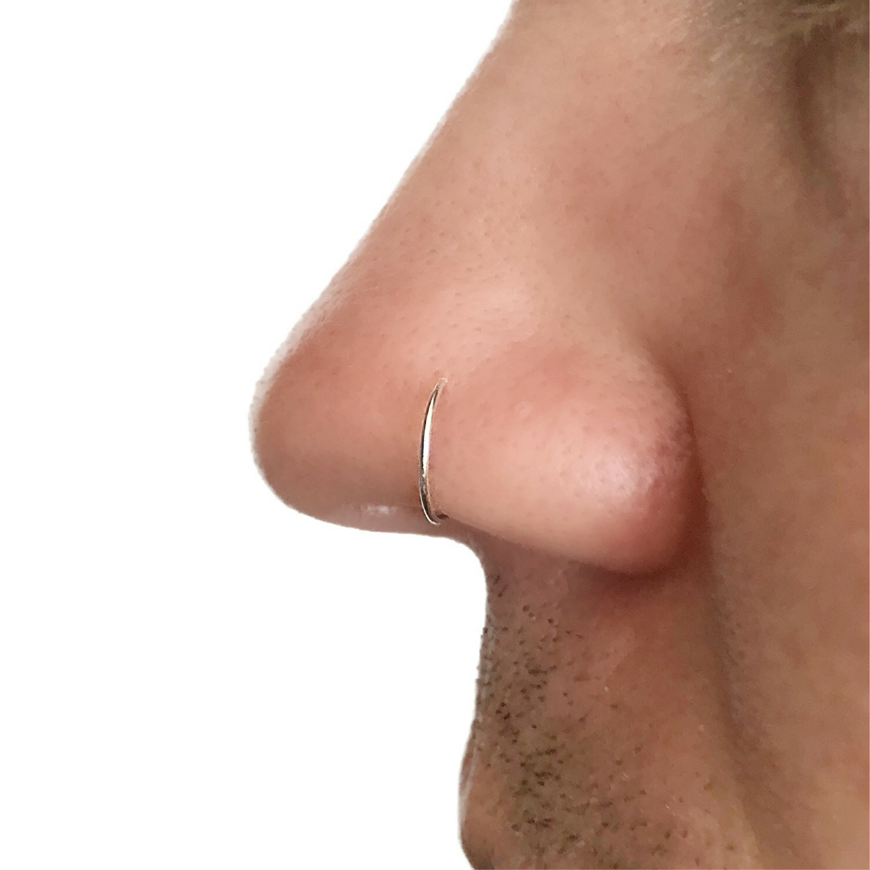 15 Edgy Men Nose Piercing Ideas - Styleoholic