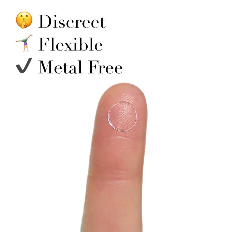 Bioflex Nose Studs and Rings Nose Piercing Retainer Hide Etsy