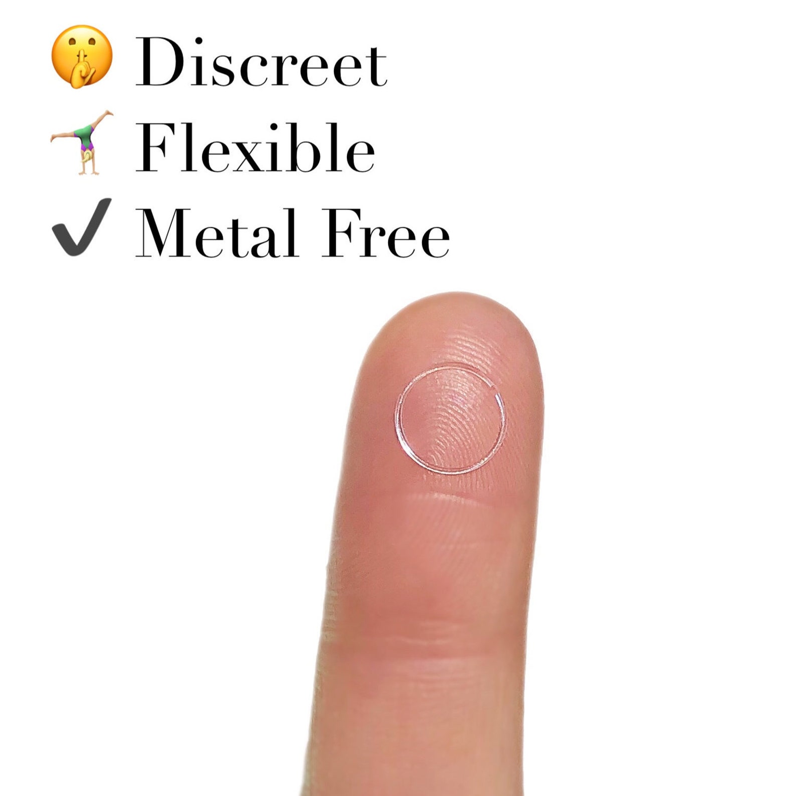 Clear Bioflex Nose Piercing Retainer, Bendable Flexible Tiny Nose Ring ...