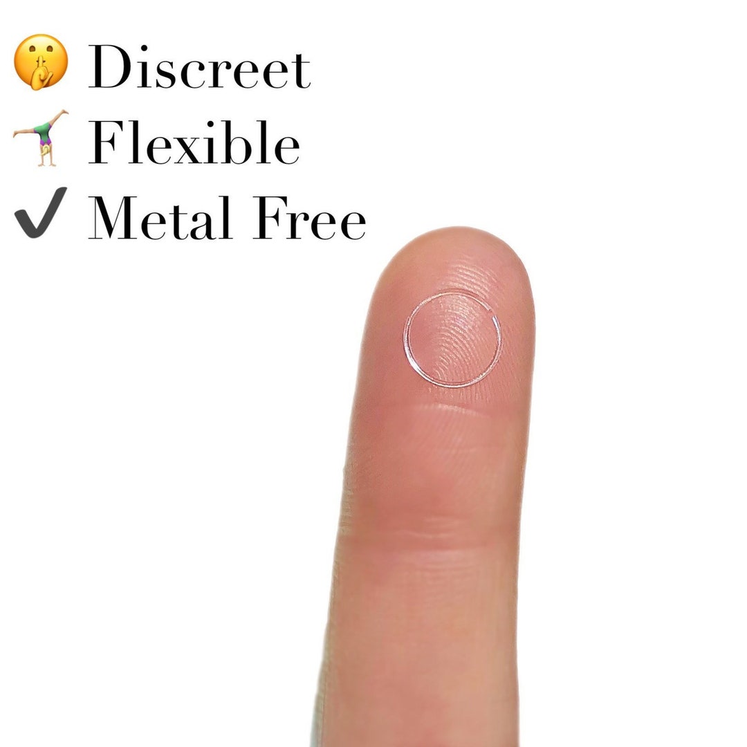 Nose Retainer Clear Nose Stud Piercing Retainers Nose Jewelry Clear