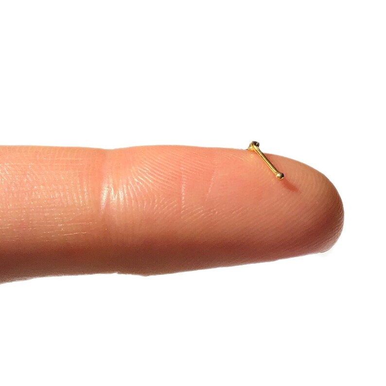 Tiny Diamond Nose Stud Diamond Nose Ring Nose Piercing Etsy